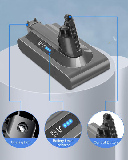Ersatzakku für Dyson V10 Staubsauger