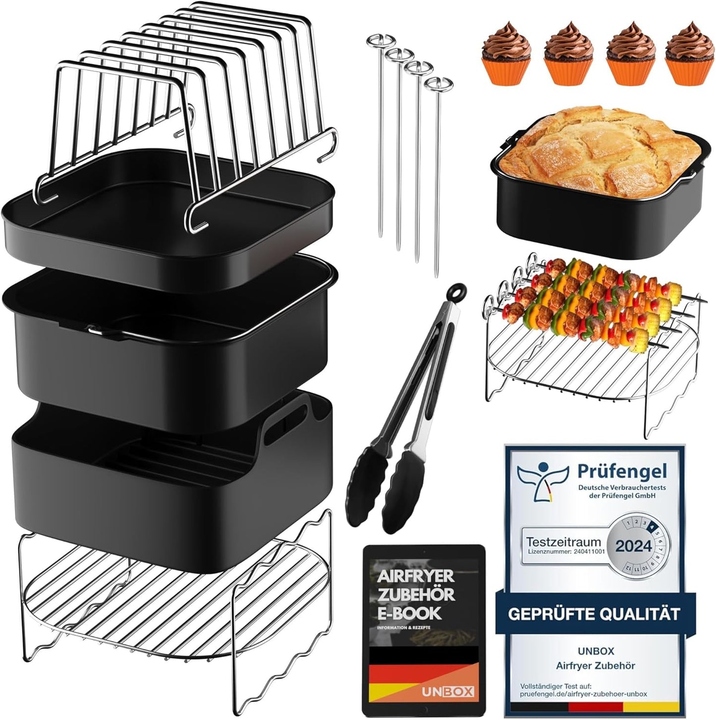 Zubehör-Set für Heissluftfritteuse