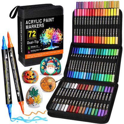 Acrylstifte Set mit Dual-Tip