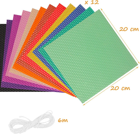 Bienenwachs-Kerzen-Set für Kinder, 13
