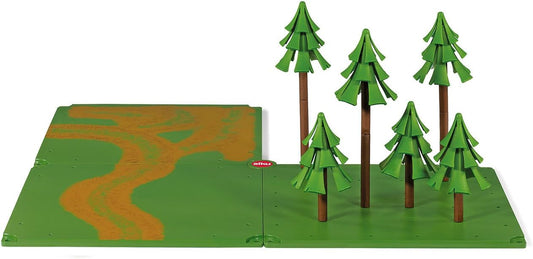Feldwege und Wald