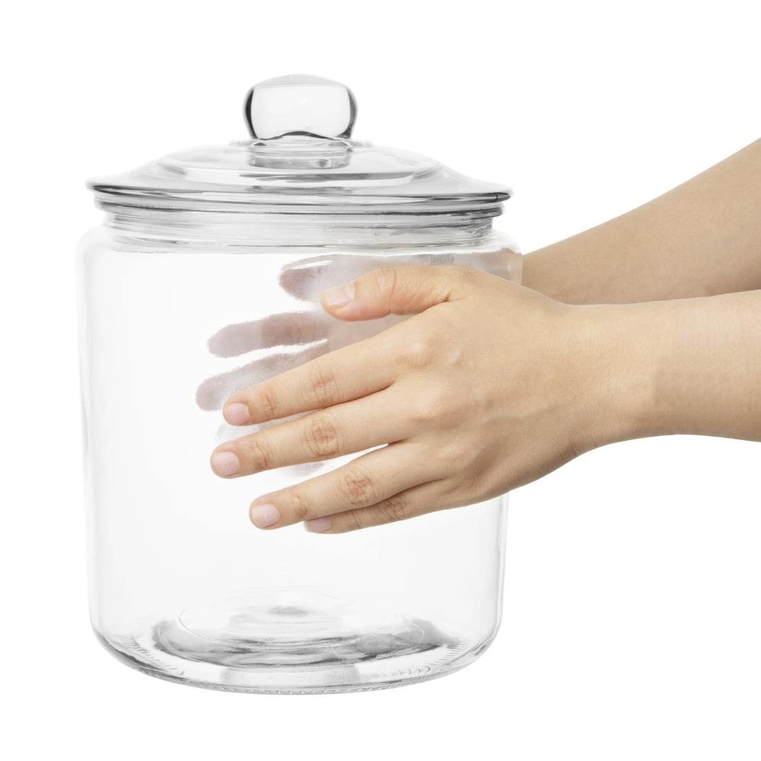 Biscotti Keksdose, 252(H)x 200(Ø)mm Glas Einzelbett