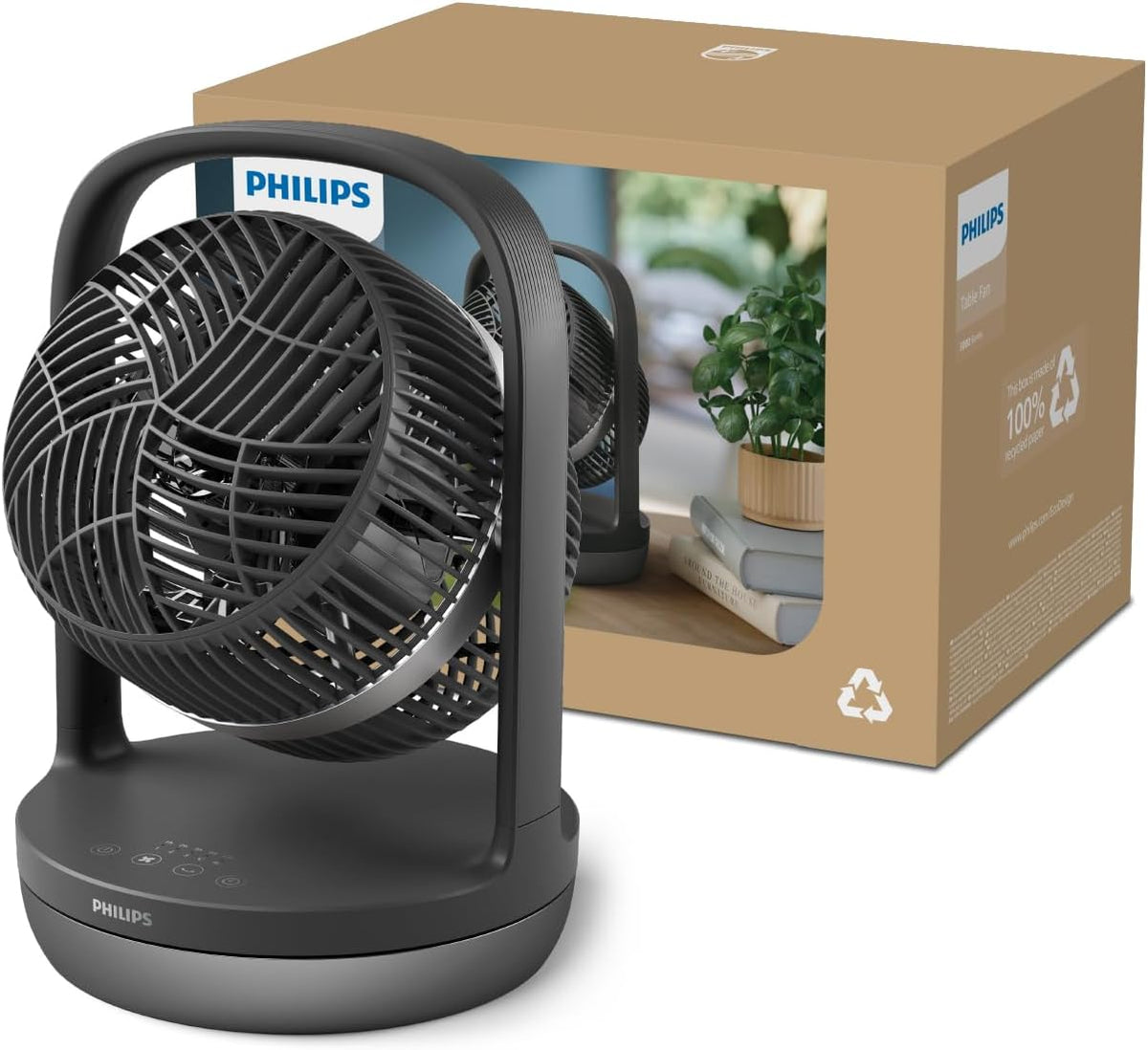 CX3050/01, Tischventilator schwarz + Rotation