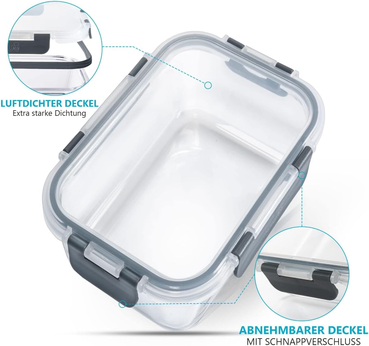 Meal Prep - 10-teiliges Frischhaltedosen-Set