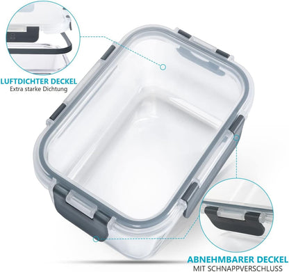 Meal Prep - 10-teiliges Frischhaltedosen-Set