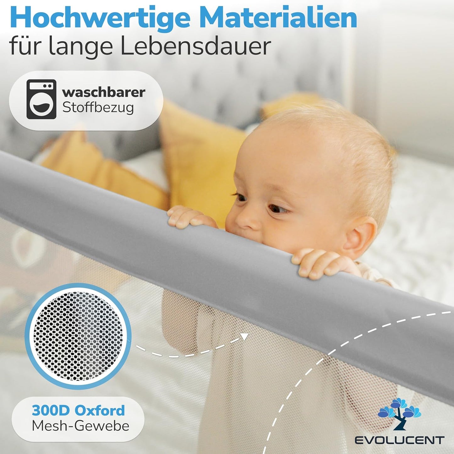 Bettgitter für Boxspringbetten, 200 cm