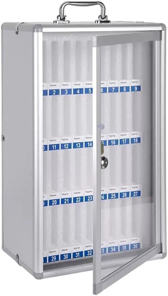 Abschliessbare Handygarage mit 36 Slots, Silver 36