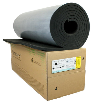 Dämmmatte selbstklebend 19mm für Kälte- & Wärmedämmung, Armaflex Af 19mm - 0.5m x 1m