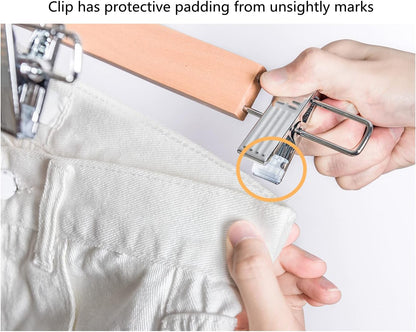 Clipbügel Set, Natürliche 10