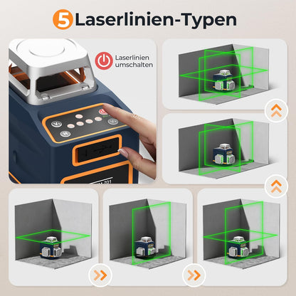 CM-701 Kreuzlinienlaser für den Innenbereich, CM-701