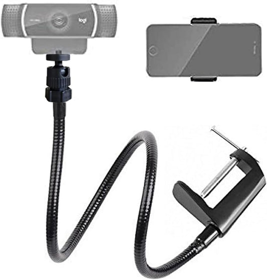Verstellbarer Schwanenhals-Webcam-/Handyhalter (68,6 cm), Webcam-/Telefonständer (Standard)