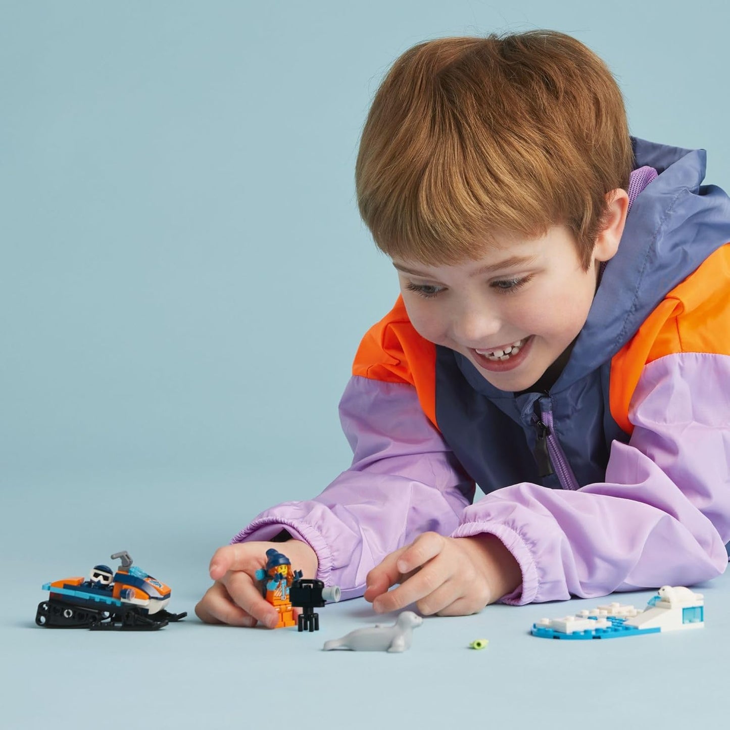 Arctic Explorer Schneemobil Spielset