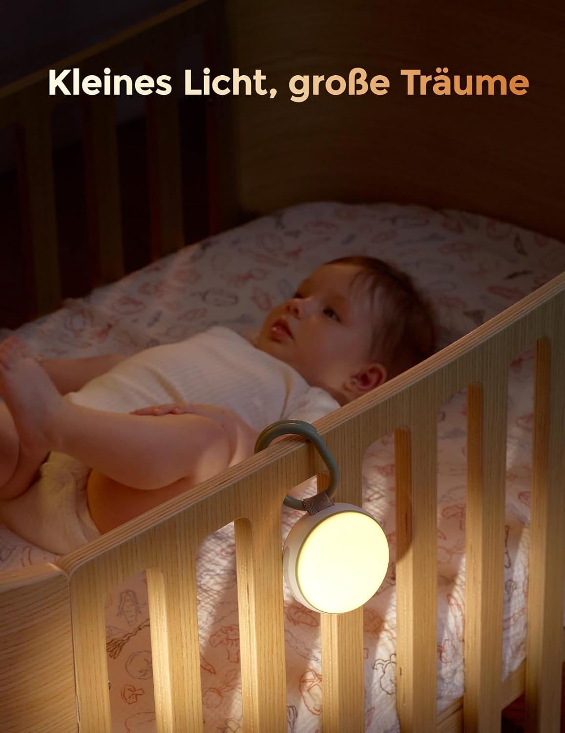 Tragbare White Noise Maschine mit Nachtlicht