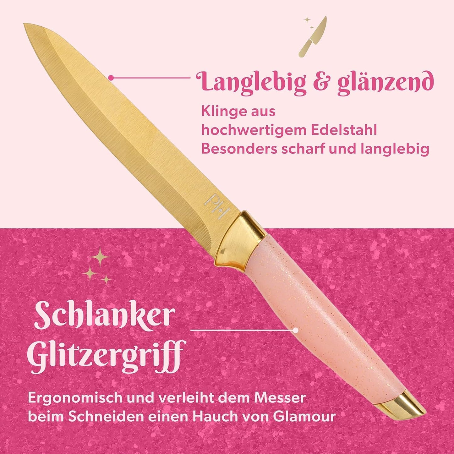 10-teiliges Messerblockset