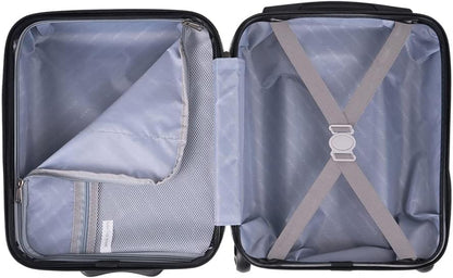 Hardcase Handgepäck-Trolley TwinWheel, 40 x 30 x 20cm, 2 Räder Graphite