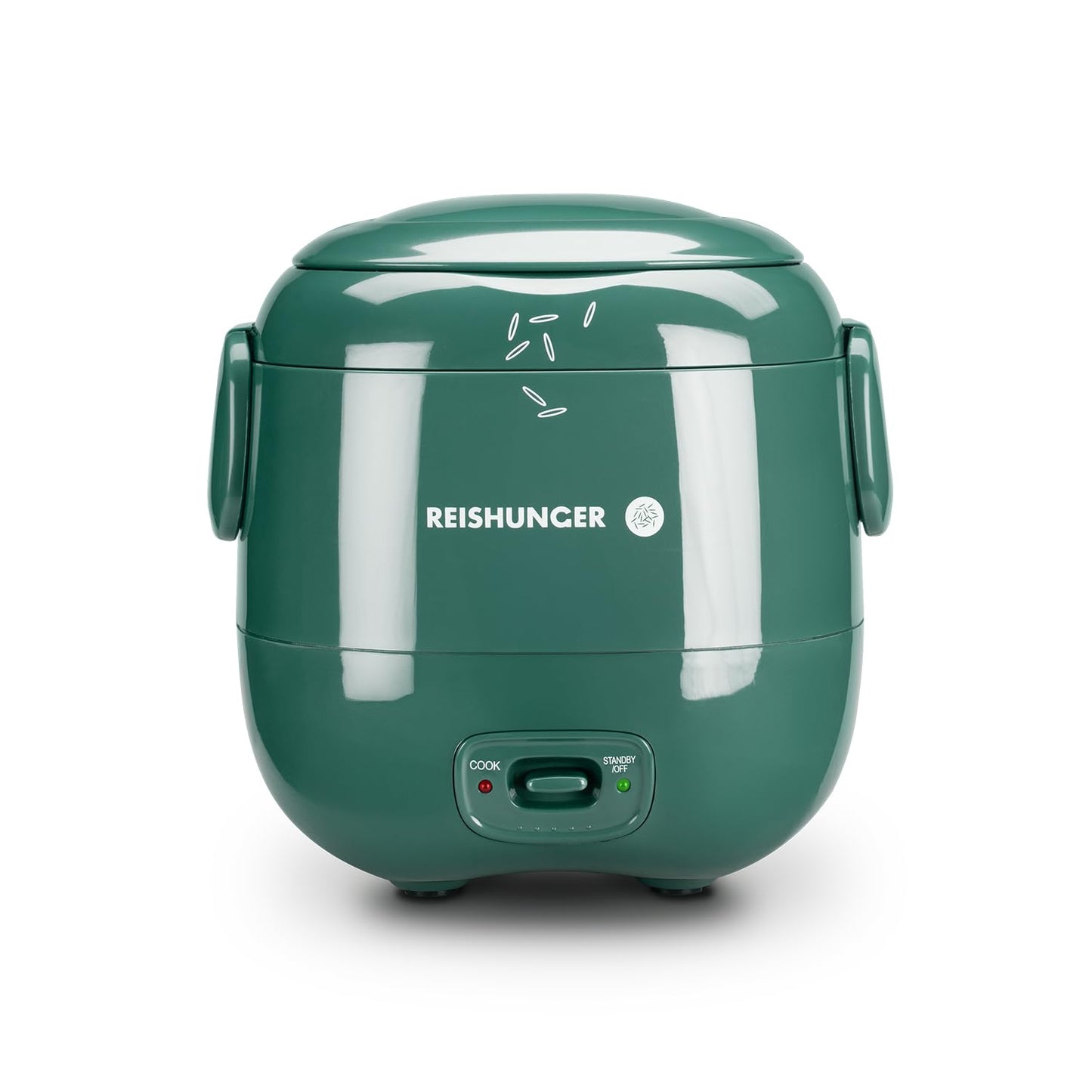 Mini-Reiskocher mit Keramikbeschichtung, Waldgrün