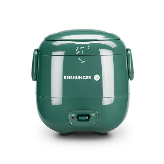 Mini-Reiskocher mit Keramikbeschichtung, Waldgrün