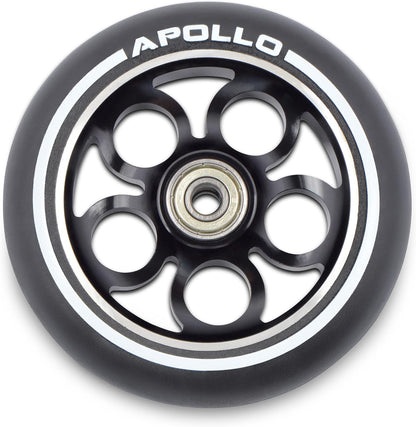 Stuntscooter Ersatzräder-Set Pro Wheels (2 Stück), Schwarz