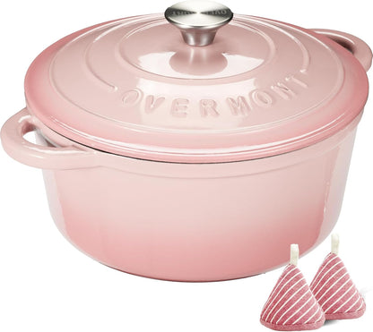 Schmortopf mit Deckel, 24cm-4.3L Rosa