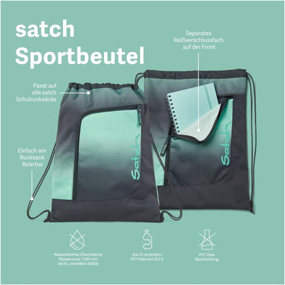 Sportbeutel, Einheitsgrösse Blackjack - Schwarz