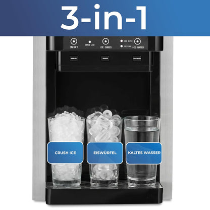 3-in-1 Eiswürfel- und Wasserspender