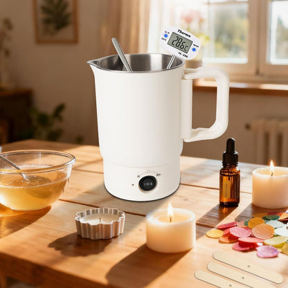 Wachsschmelzer-Set für Kerzenherstellung