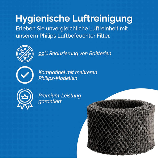 2 Filter für Philips Luftbefeuchter