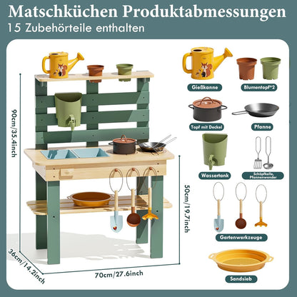 Matschküche für Kinder