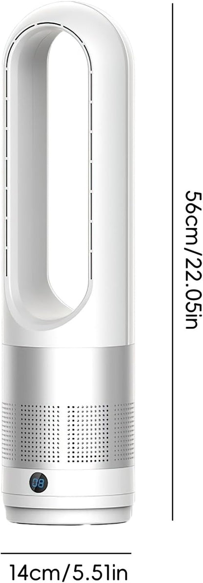 Ventilator mit Luftreiniger, Silber
