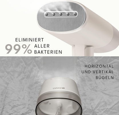Faltbarer Reisesteamer LBL5267, Weiss - 900w & 120ml