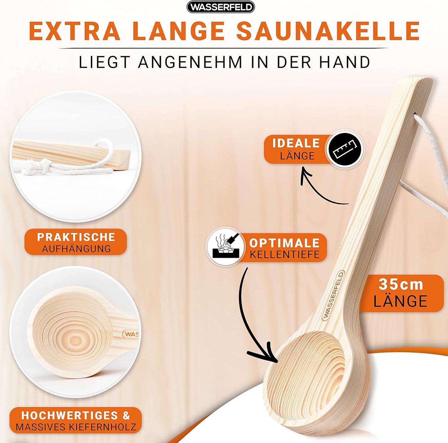 Saunaeimer-Set, 4 Liter