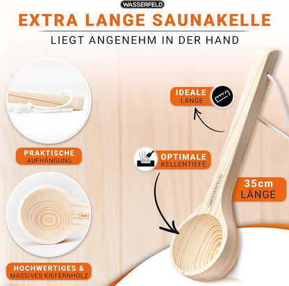 Saunaeimer-Set, 4 Liter