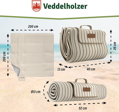 Picknick- und Stranddecke, Beach