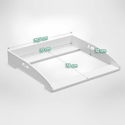 Universal Wickelaufsatz für IKEA Kommoden 77×76×12 cm