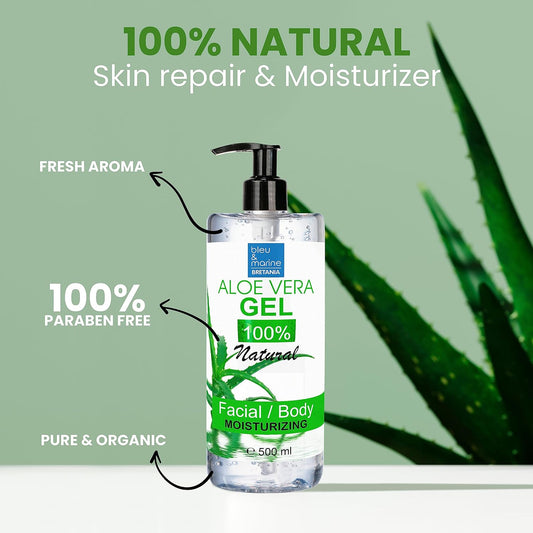 Natürliches Aloe Vera Gel, Aloe Vera / 1 l (1er Pack)