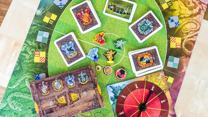 59307 - Harry Potter - Quidditch-Turnier, Brettspiel, für 2 Spieler, ab 7 Jahren (DE-Ausgabe)