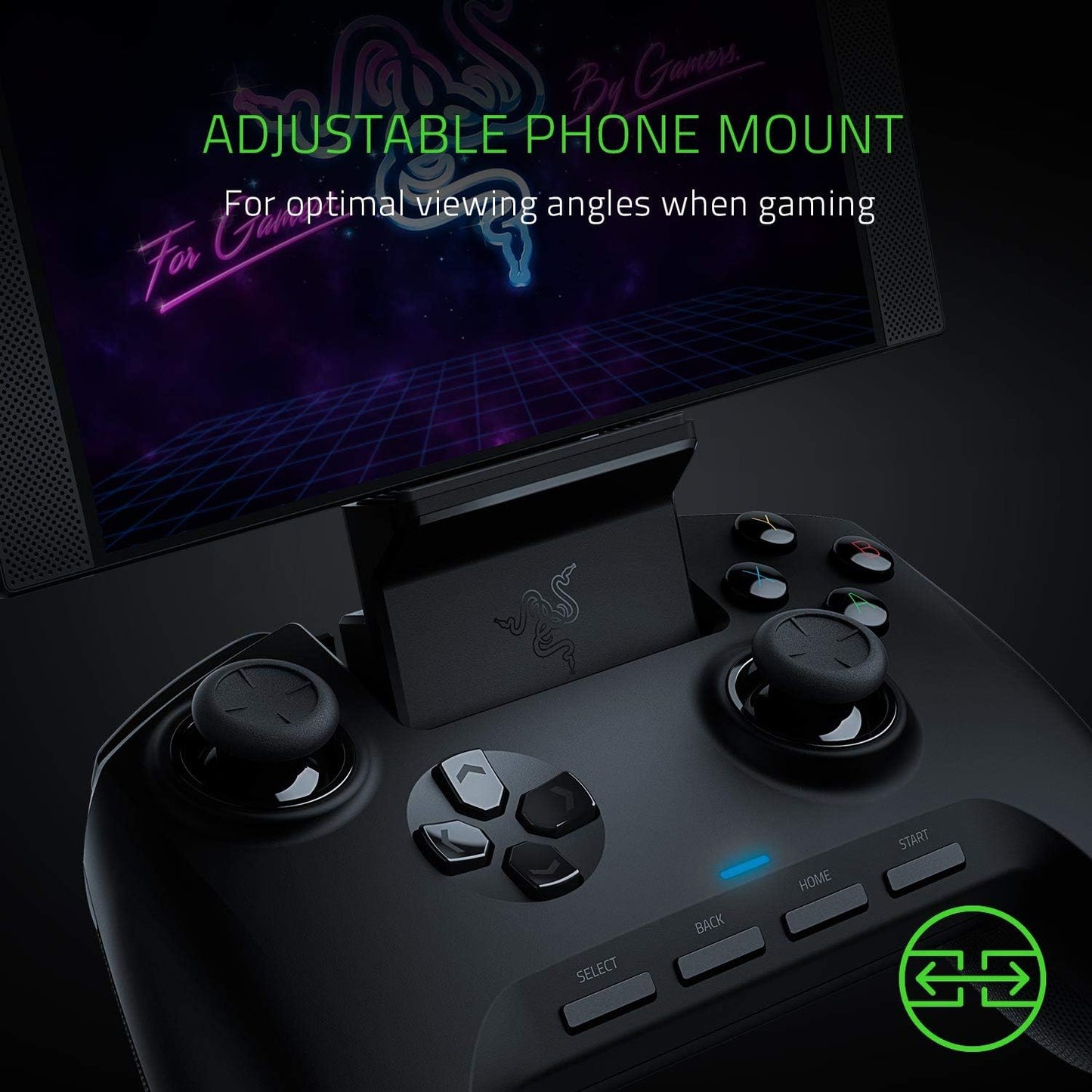 Raiju Mobiler Gaming-Controller für Android mit Smartphone Halterung, Raiju Mobile