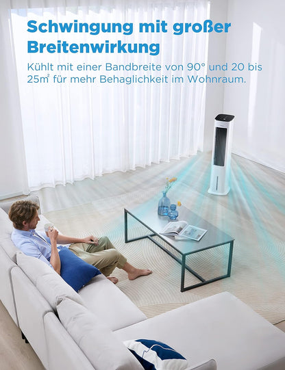Luftkühler, Weiss 5L Wassertank
