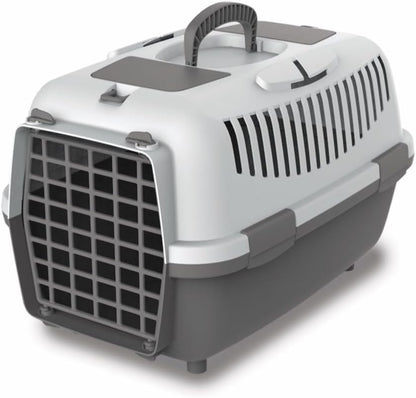 Nomade 3 Hundebox für kleine Hunde und Katzen, L Grau