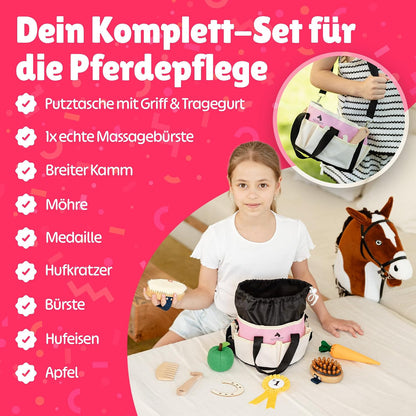 Pflegeset für Steckenpferde