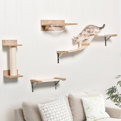 Katzenkletterwand-Set