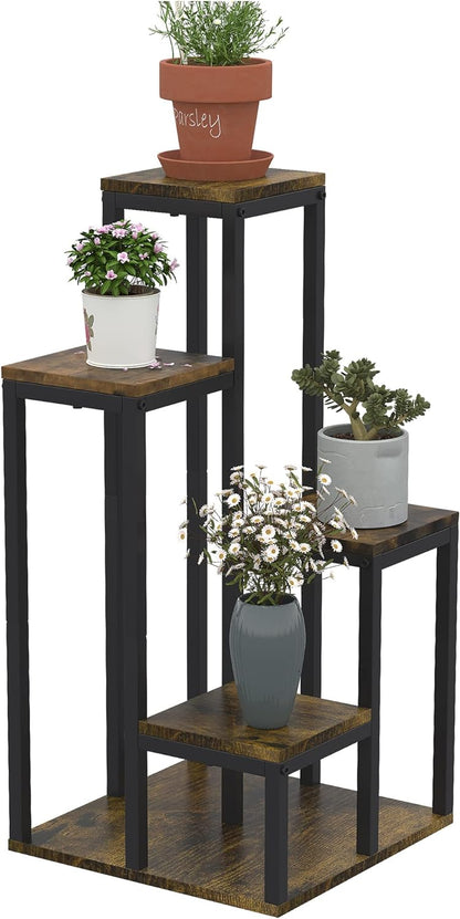 Blumenständer mit 4 Ebenen