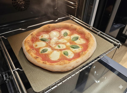 Pizzabackstahl für Ofen & Grill