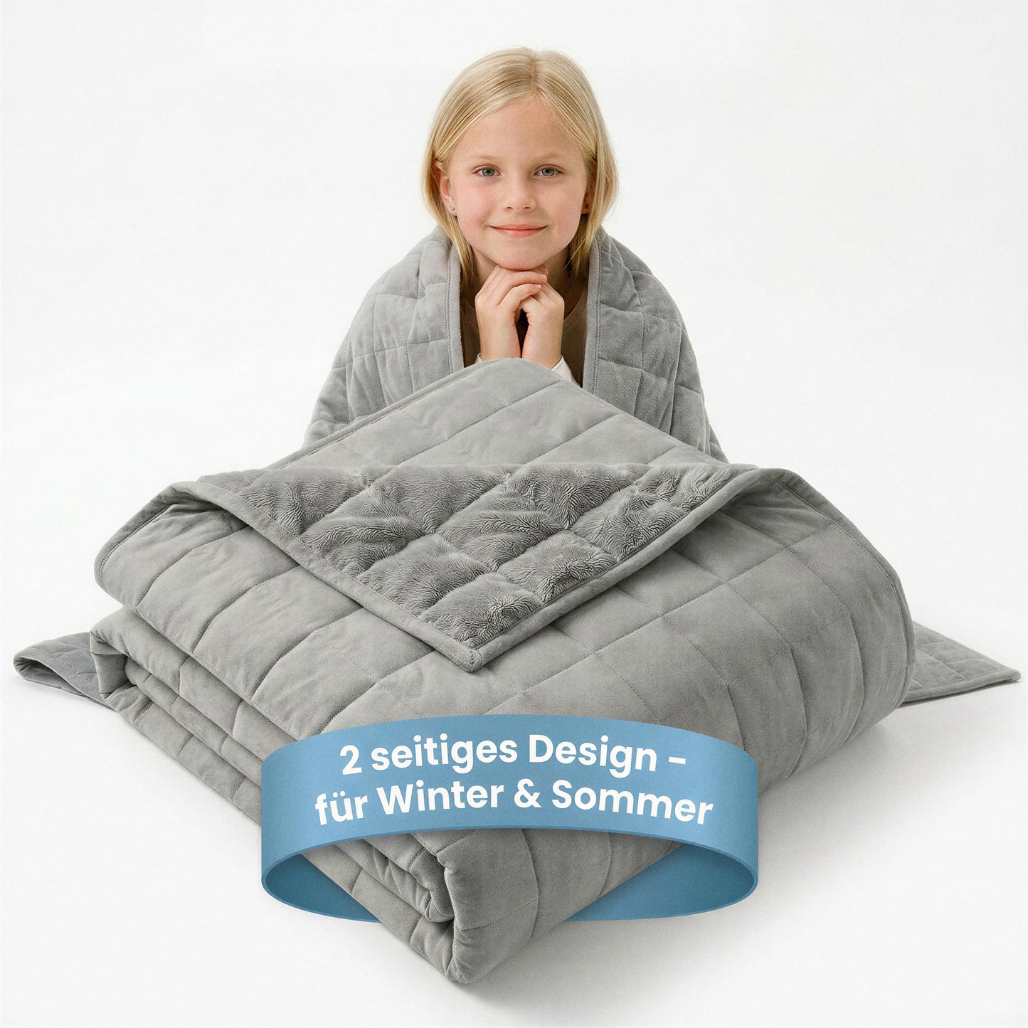 Gewichtsdecke für Kinder (100x135cm, 2,5kg), 100 x 135cm, 2.5kg