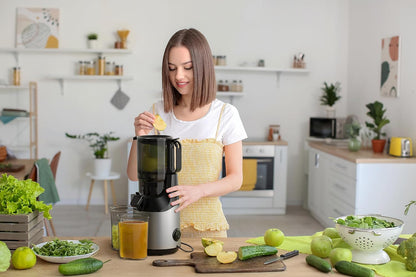Slow Juicer Entsafter mit grosser Öffnung (300 Watt), ES-01P