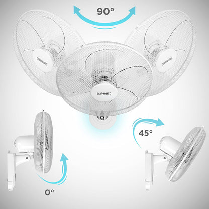 Wandventilator FN55 WE mit Fernbedienung, Modern