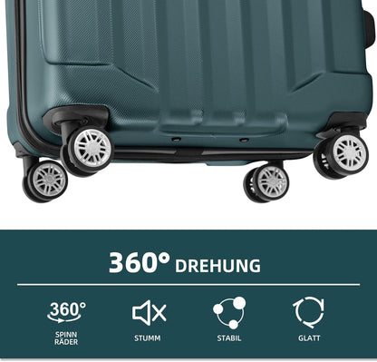 Handgepäck Koffer 2080, Dunkelgreen / M
