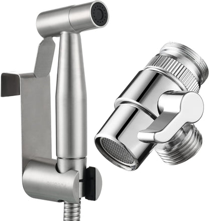 Tragbares Bidet-Set mit Handbrause WS024F7 und 2-Wege-Umsteller