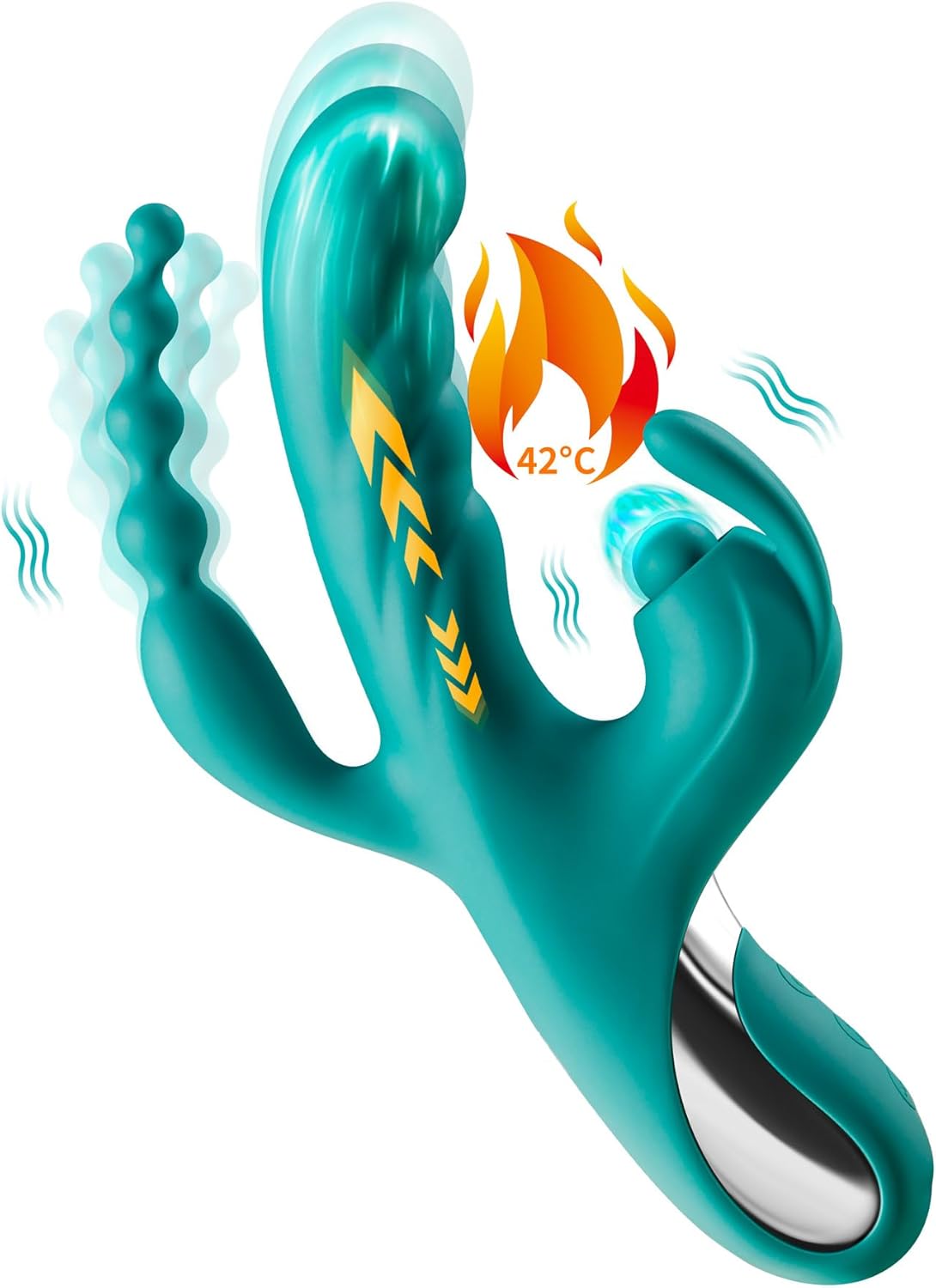 G-Punkt Rabbit Vibrator mit Thrust-Funktion, XXL