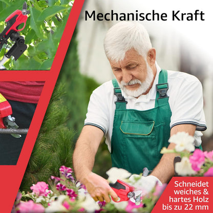 Elektrische Astschere, Ohne Teleskopgriff